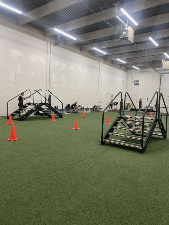 Blue Line Fitness Testing facility in Edmonton, Alberta