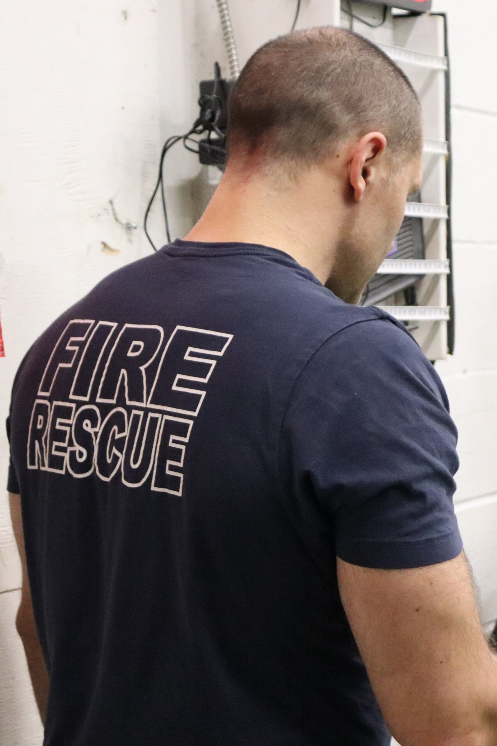 Edmonton Fire Rescue Services at Blue Line Fitness Testing