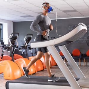 VO2 Max testing at Blue Line Fitness Testing in Edmonton, Alberta
