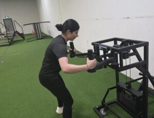 APREP Cuff Machine practice at Blue Line Fitness Testing