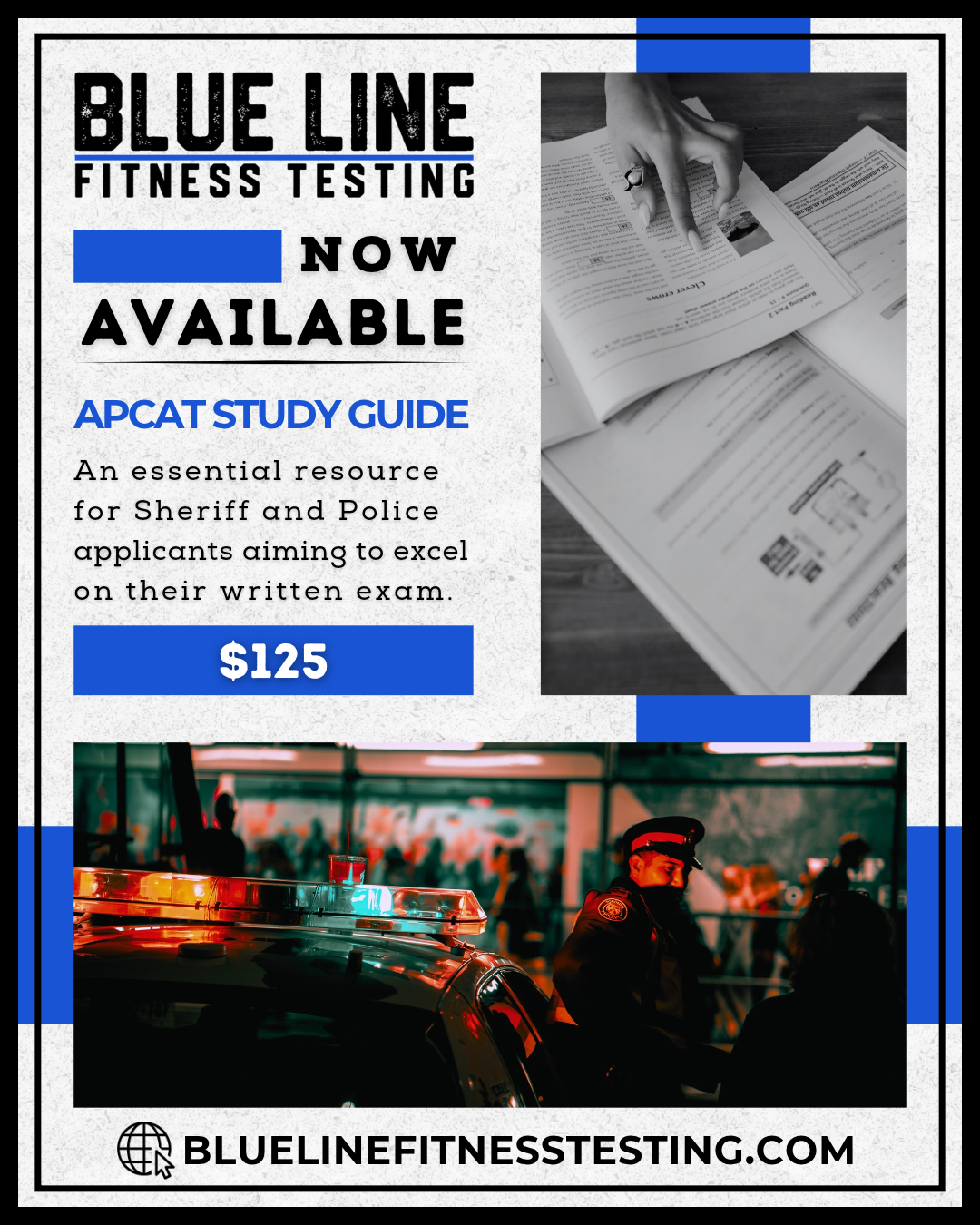 APCAT study guide with Blue Line Fitness Testing in Edmonton, Alberta